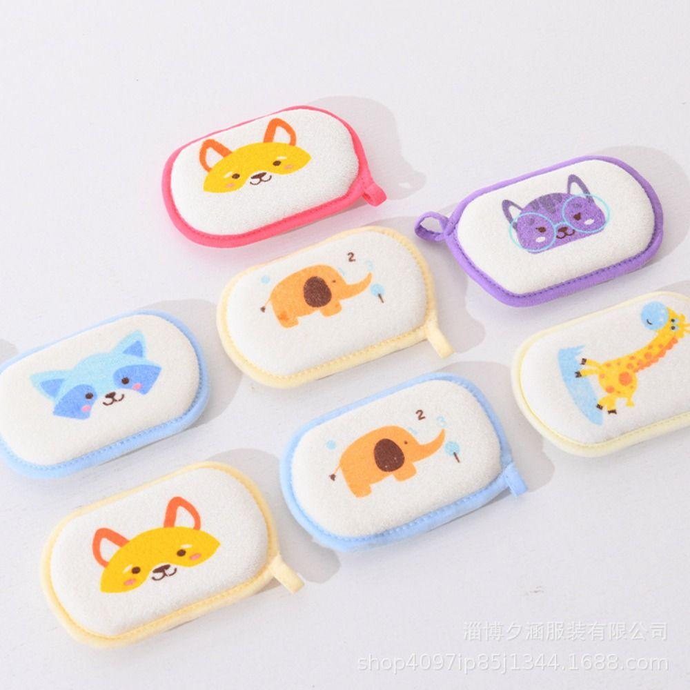 Brush For Kids Children Toddlers Body Scrubber Cleaning Towel Brush Baby Shower Sponge Spa Foam