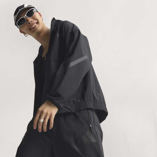 adidas Свободный крой Защита UPF50 Для активного отдыха Z.n.e. Тканый верх для трека