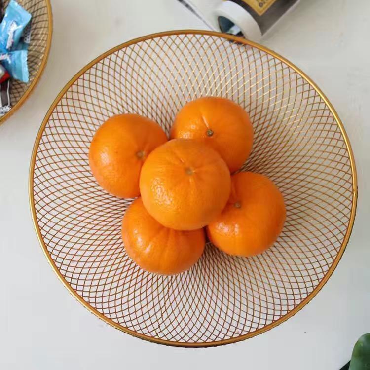 Простая металлическая корзина для фруктов в скандинавском стиле, сливная корзина, корзина для хранения, практичные кухонные принадлежности, посуда
