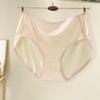 Trendy Lady Underpants Solid Color Stretchy Anti-septic