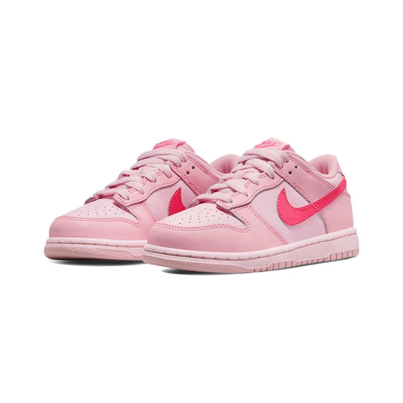 Nike Кроссовки Dunk Low Triple Pink PS DH9756-600