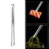 Steel Food Tongs Barbecue Tongs Meat Salad Steak Food Serving Clip Tweezers Long BBQ Cooking Tongs Kitchen Utensils