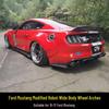 Rear Wing and Fender Flares Kit for 15-17 Ford Mustang Wide Body