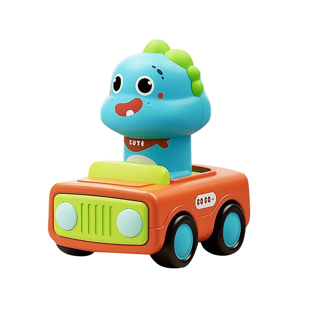 Игрушки для машинок-динозавров для малышей в возрасте от 1 до 3 лет, гоночные машинки для малышей-животных, наборы игрушечных машинок для малышей