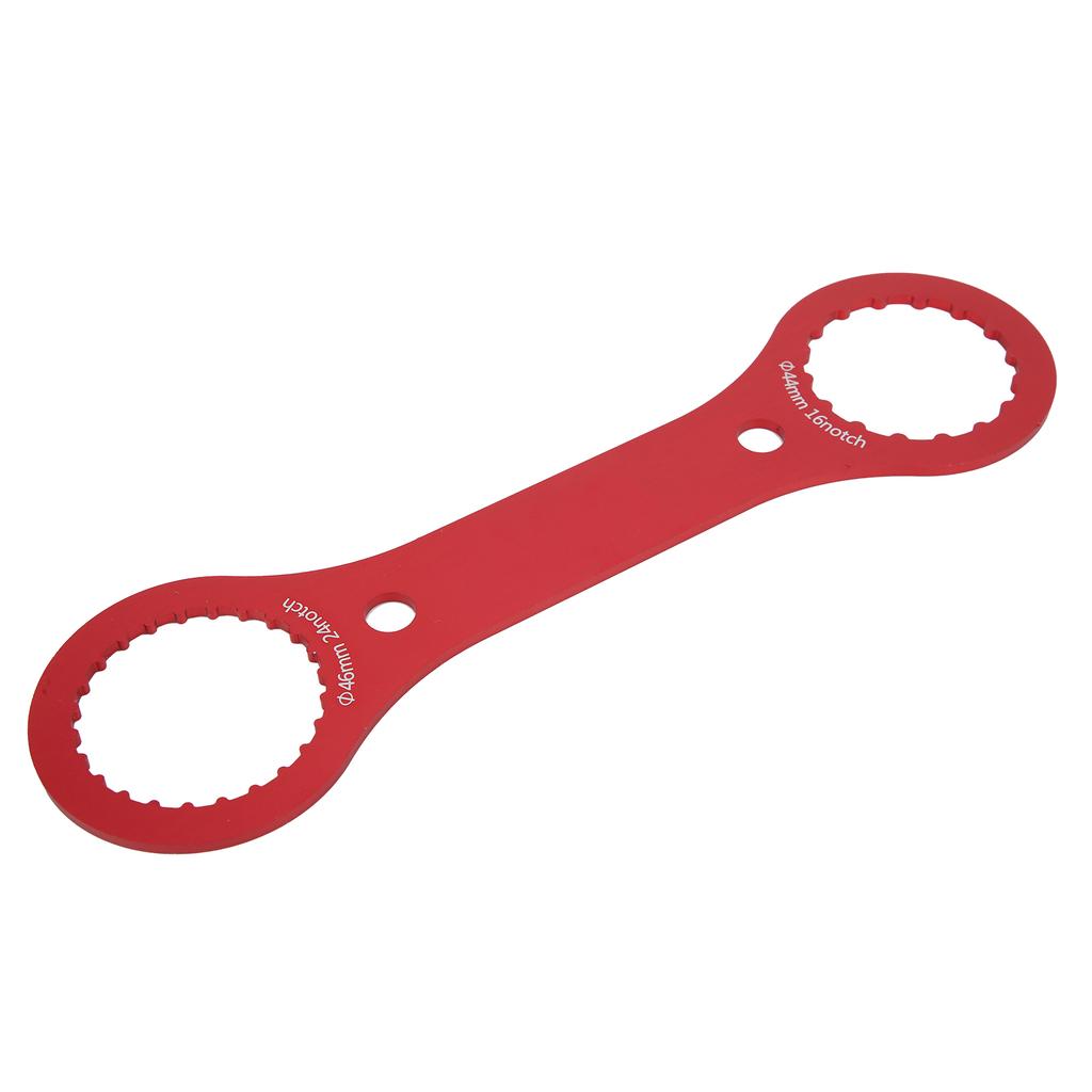 Bicycle BB Wrench Bottom Bracket Tool 44mm 46mm 16 24 Notch BB Installation Remover ToolRed