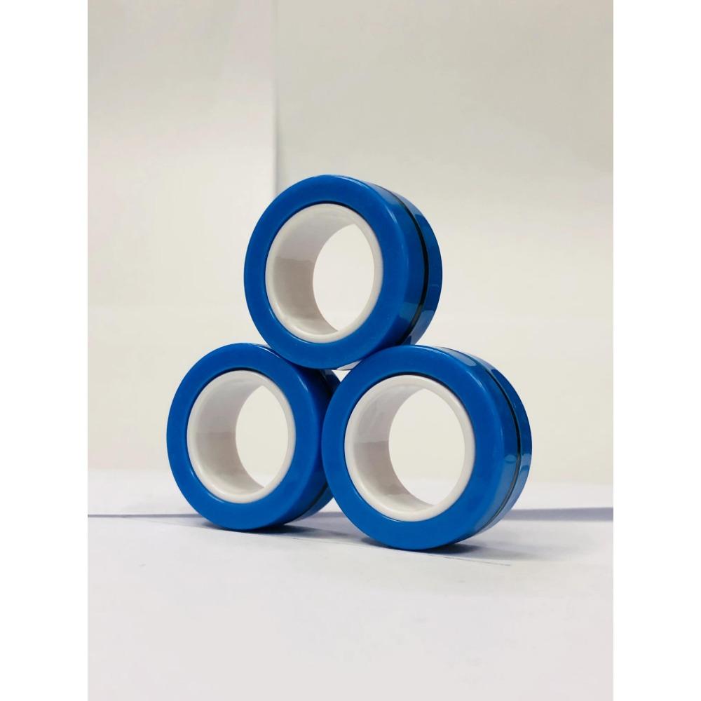 3 шт. Магнитные кольца на пальцы Разноцветный набор спиннеров для снятия стресса и тревоги