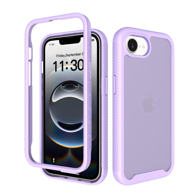 Starry Sky Matte Two-Tone Shockproof TPU Hybrid PC Phone Case For iPhone 17 Pro Max