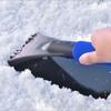 Лопата для удаления снега, автомобильная щетка для бритья снега, многофункциональное оружие для удаления снега, зимняя разморозка, длинная ручка, артефакт для удаления снега