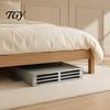 Adjustable Aluminum Vent Deflector Floor Air Extender for Under-Furniture, 11.9 to 23 Inches Heating Cooling Diverter Deflector, Heavy Duty