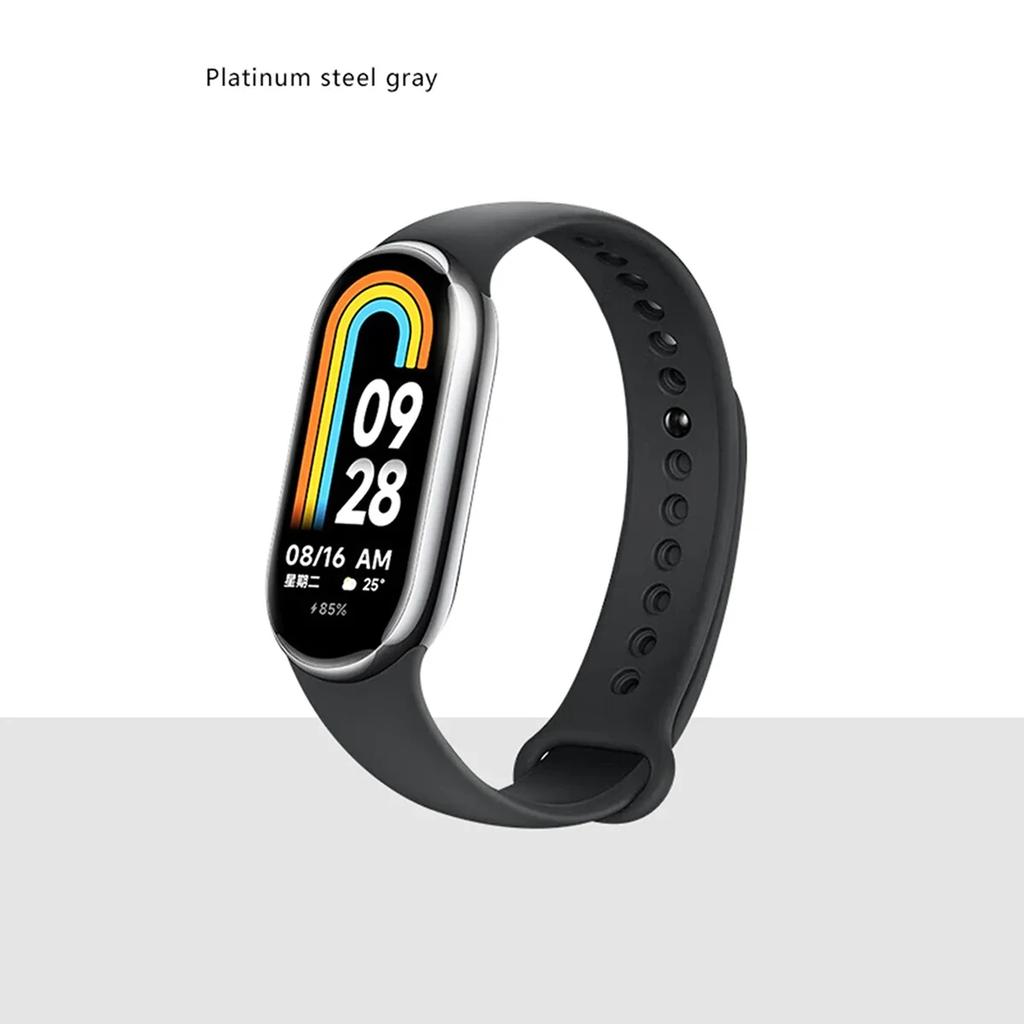 Ремешок для Xiaomi Mi Band 8/8 NFC Браслет Силиконовый Наручный Miband 8 NFC Замена pulsera correa Спортивный ремешок для Mi Band 8