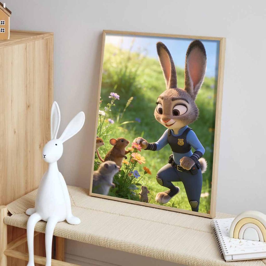 Disney Алмазная живопись 5D DIY Алмазная мозаика Джуди Хопс Зверополис Мозаика Дисней Мультяшная картинка Набор со стразами Подарок