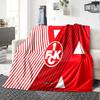 Kaisers-lautern Football Club Flannel Blanket, Soft Polyester, Modern Design, All-Season for Camping, Travel, Gifts for holidays or birthdays