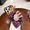 Animation Pucca Cate Phone Case For IPhone 17 16 15 14 13 12 11 Pro Max Plus Corrugated Bumper Back Cover Shell