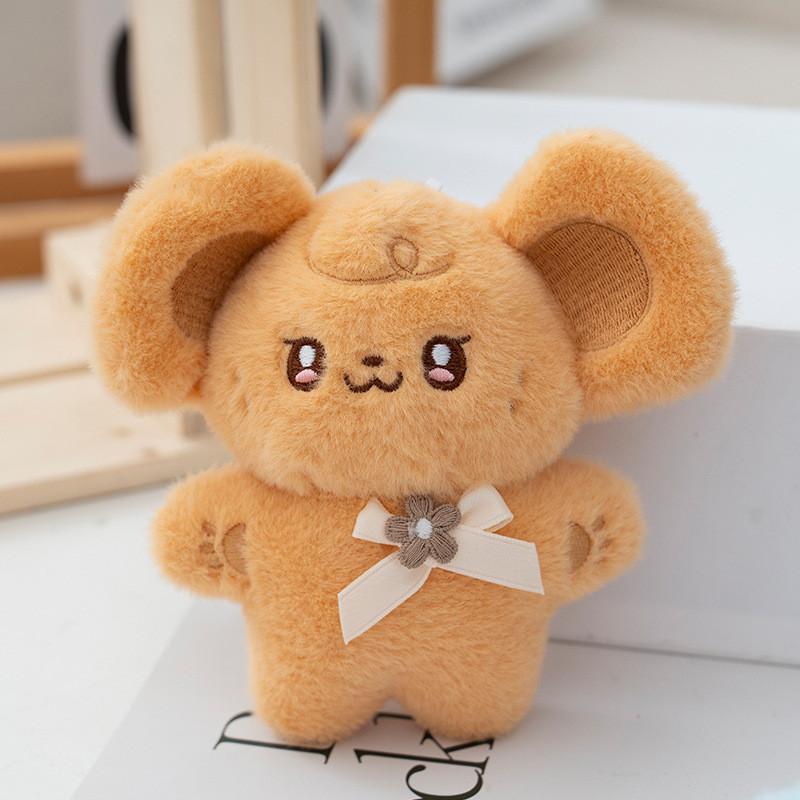 Premium Plush Mouse Keychain Stuffed Toy With Soft Texture For Kids Girls