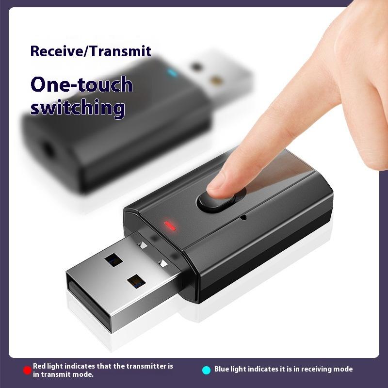 T7-5 4-в-1 Bluetooth 5.0 USB Bluetooth Приемник Передатчик Bluetooth Адаптер