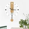 Acrylic Digital Wall Clock Silent Scale Clock Decorative Hanging Clock  Hotel