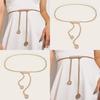 Waist Chain Metal Women With Pearl Buckle For Elegant Summer Outfits Winter