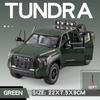 Großes 1/24 Toyota Tundra SUV Modellauto Diecast Miniatur Metallauto Geländewagen Sammlung Sound Licht Kinderspielzeug für Kinder