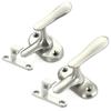 Stainless Steel Door Latch Window Sash Lock Window Latch Handle Sliding Window Handle Bolts Security Hasp Hardware Fittings