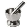 304 Stainless Steel Mortar and Pestle/Spice Grinder - for Kitchen, Guacamole, Herbs, Spices, Garlic, Cooking, Medicine