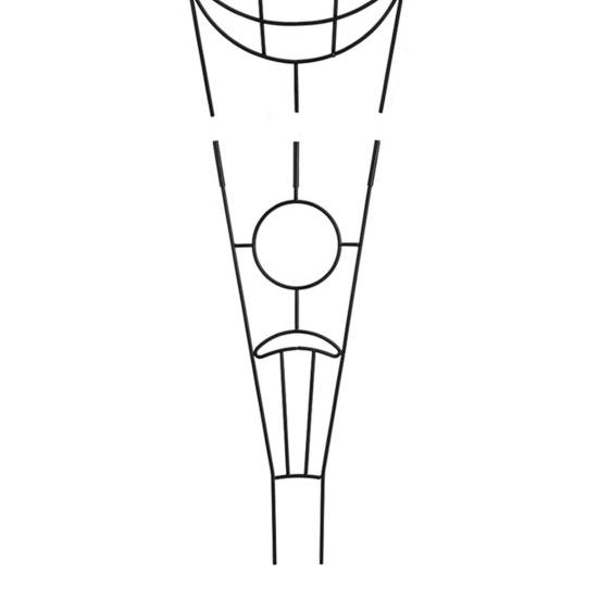 Outdoor Plant Trellis Metal Climbing Plant Stakes Houseplants Support Trellis Planter Insert Frame Trellis for Potted Ivy Roses Orchids