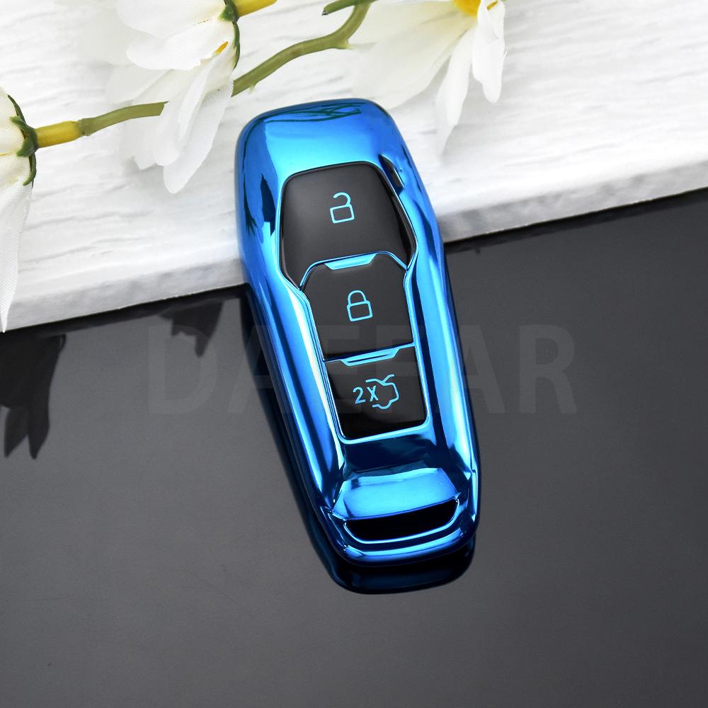 Для Ford F-150 Mondeo Galaxy S-Max Explorer Ranger 3-кнопочный ТПУ чехол-кожура для корпуса автомобильного пульта ДУ