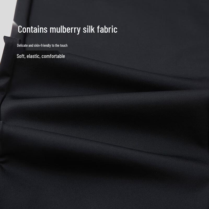 HLA Men's Casual Straight-Leg Trousers