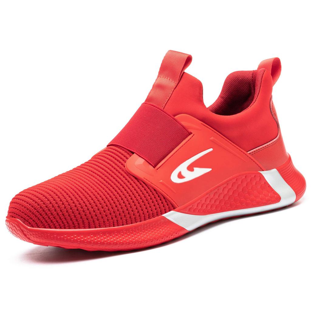 Steel Toe Anti-Puncture Men'S Work Shoes Men'S Safety Shoes Lightweight Slip Resistant Shoes Man Breathable Comfortabl Sneaker