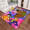 1Pc Scooby Print Rug - home decoration Carpet For Living Room Bedroom Flooring Computer Chair Area Rug