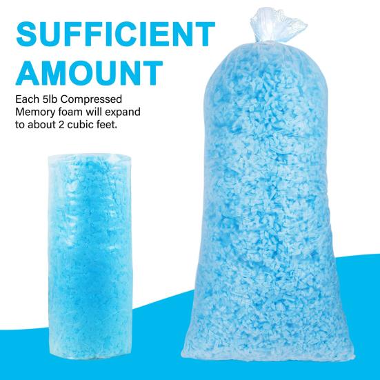 1/2 кг измельченная пена с эффектом памяти, дышащий наполнитель для мешков с фасолью, мягкая подушка, набивка из пенопласта для диванной подушки, собаки, кровати, стула, художественных промыслов