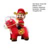 Horse Doll 2026 Year of The Horse Wealth Symbol Talisman for Chinese New Year Decor Zodiac Souvenir Gift