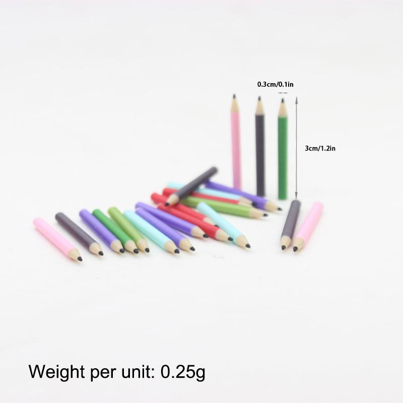 1 комплект 1:12 Кукольный домик Миниатюрный кукольный домик Подставка для ручек+Набор из 6 цветных карандашей Кукольный домашний декор Ролевая игра Кукольный домик Канцелярские игрушки