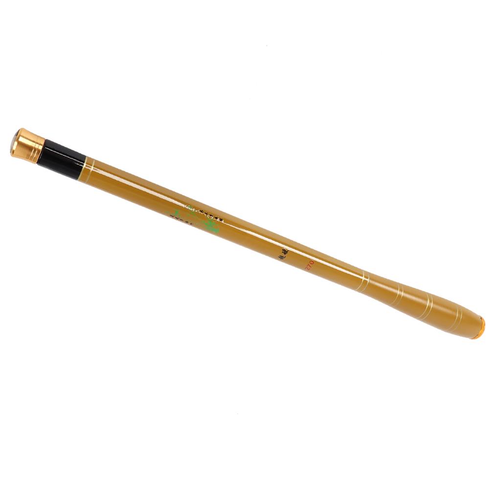 Удочка для рыбалки Carbon Mini UltraShort UltraLight Портативная телескопическая дорожная удочка для ручного лова(2,7 метра )