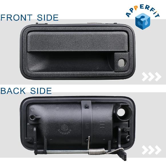 APPERFiT Полностью металлическая наружная дверная ручка Передняя левая сторона водителя Совместима с 1995-2000 Chevrolet Chevy Tahoe Suburban C1500 C2500 C3500 K1500 K2500