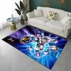 Retro Games Megaman Rockman Cartoon Carpet Rug for Home Living Room Bedroom Sofa Doormat Decor,Child Area Rug Non-slip Floor Mat