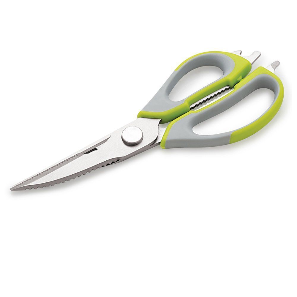 Многофункциональные кухонные ножницы из нержавеющей стали с магнитом Сверхпрочные ножницы для резки продуктов и костей