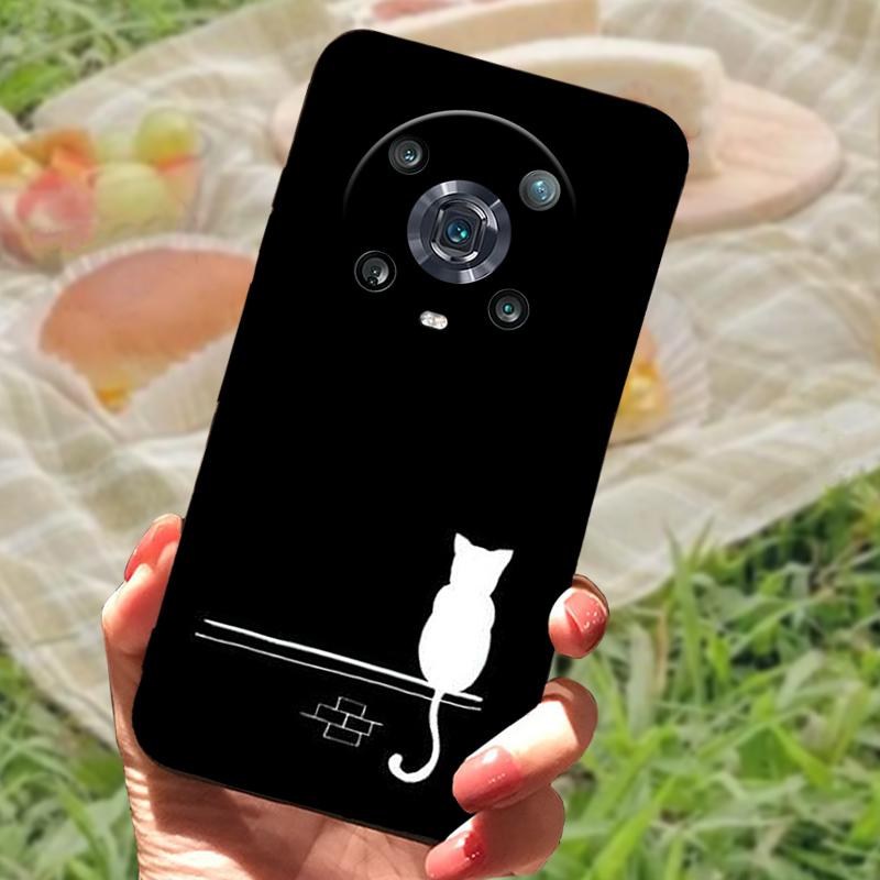 Чехол для Honor Magic 6 4 Lite 5G Модный ударопрочный силиконовый чехол для телефона Для Honor Magic 4 Pro 5G Honor X9B 5G Защитный Fundas