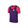 Basketball Training Mesh Layered-look Shortsleeve T-shirt Men Tops Purple CD9711-616