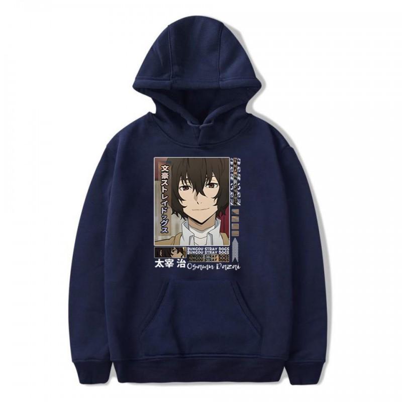 Bungo Stray Dogs Anime Hoodie Casual Fleece Sweatshirt Teens