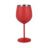 500ML Stainless Steel Red Wine Cocktail Glass Unbreakable Metal Tall Champagne Glass KTV Bar Goblet European Style Wine Glass