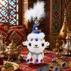 Fluffy Sheep Sheep Figurines PP Cotton Lamb Plush Doll Lamb Plush Toy  Spring Festival Party Gift
