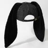 Плюшевая бейсболка с ушками кролика, гибкие snapback, кепка папы, головной убор в стиле аниме для женщин, подростков, тематической вечеринки, музыкального фестиваля