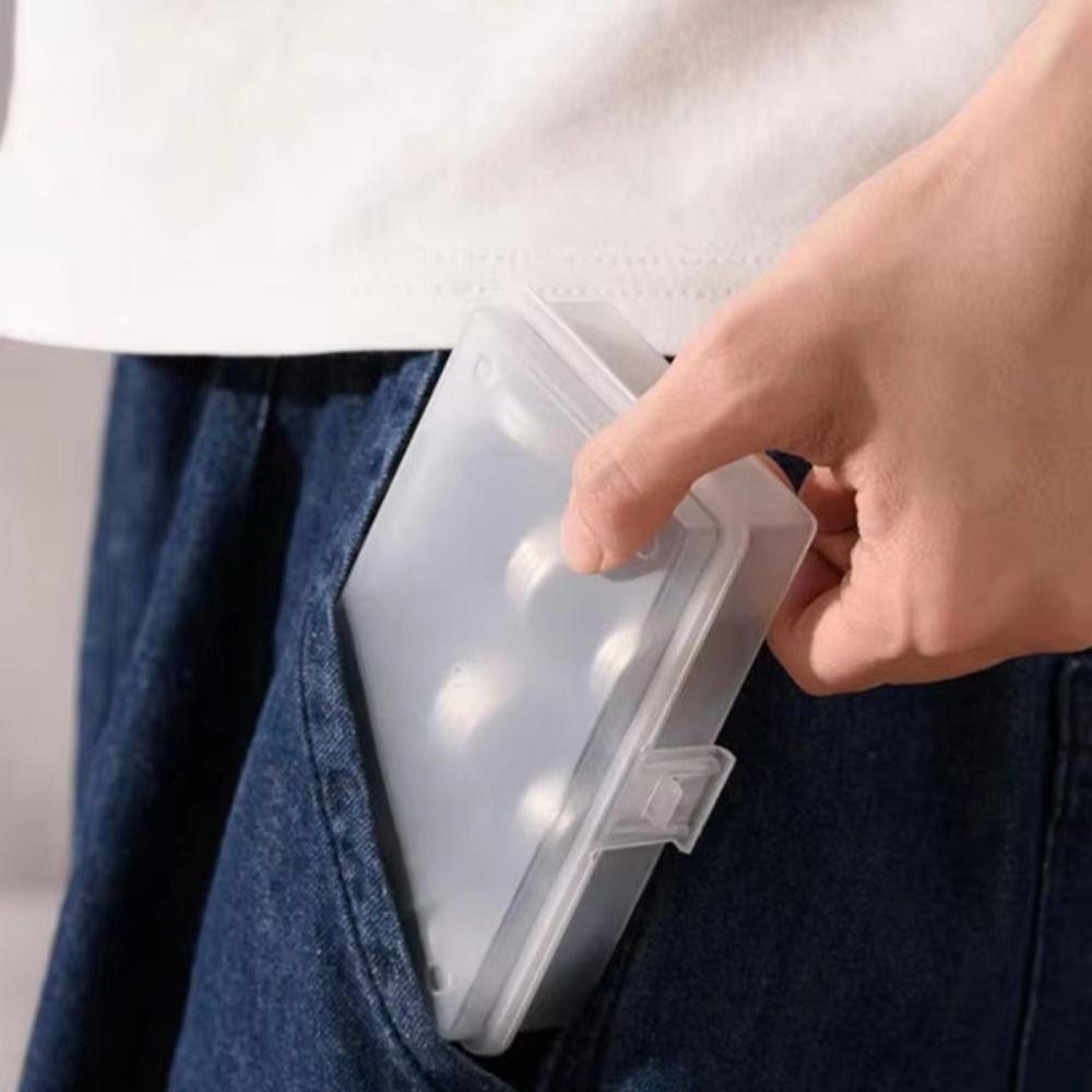Large Capacity Coin Storage Box Display Coin Organizer Case Collectible Coin Box Home Office