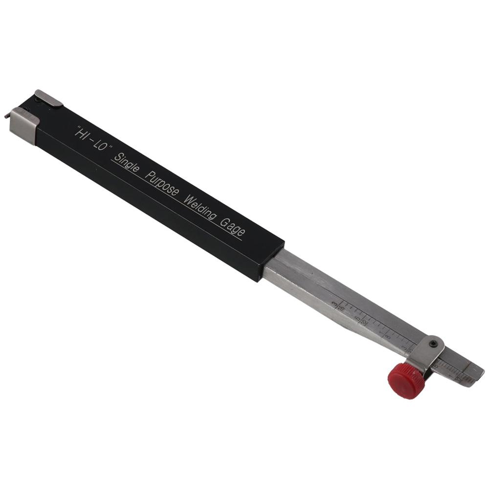 Нержавеющая сталь Hi Lo калибр Одноцелевая сварочная инспекционная шкала Сварочные измерения
