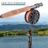 Fly Fishing Reel with Line (including Fly Fishing Spare Line, Main Line and Sub-line) Fly Fishing Set Fishing Gear Front Reel Fishing Reel Spool