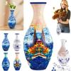 Flower Arrangements 3D Art Puzzle Vase DIY Arts Puzzle Kit  for Home Decoration
