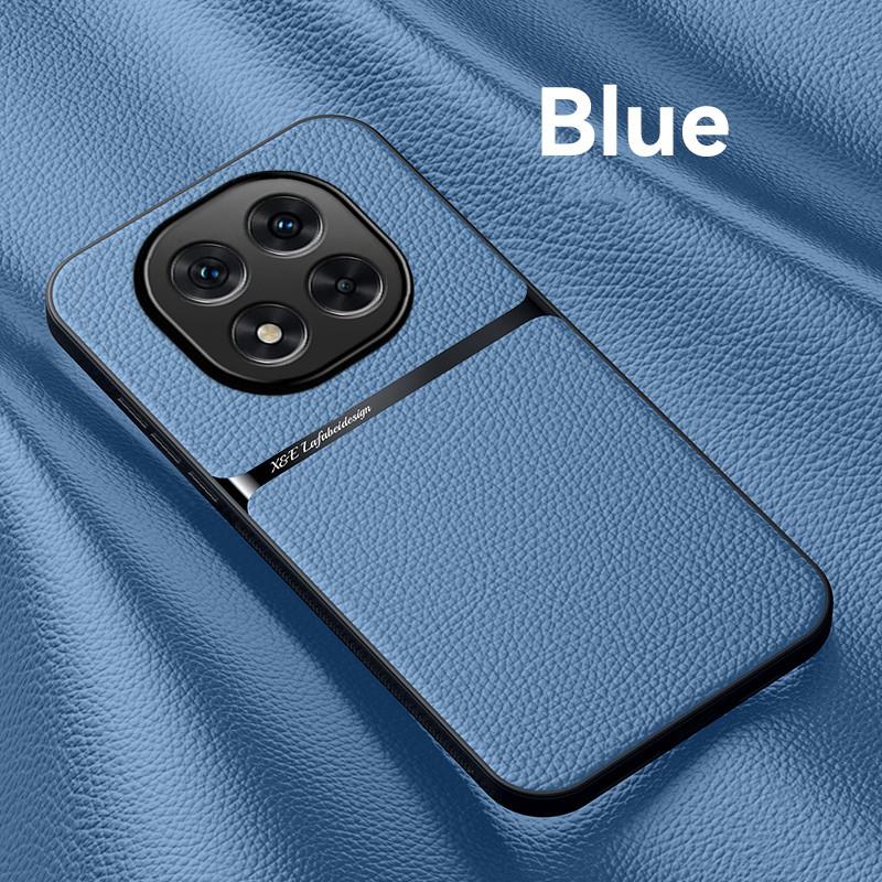 Роскошный магнитный чехол из искусственной кожи для Xiaomi Redmi Note 14 Pro 5G 14 Pro+ Plus Защитная крышка Задняя панель Coque Fundas Capa