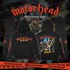 Толстовки Motorhead Bomber с капюшоном Пуловер Мужские Женские Оверсайз Y2k Флис Уличная Толстовка Графика Британской Метал-группы Женская Мужская Одежда