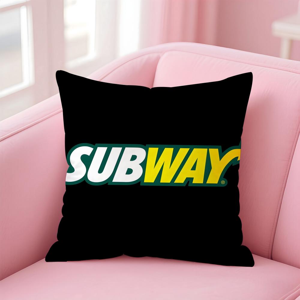 Чехол на подушку S-Subway для дома и автомобиля, многоцелевой чехол на подушку - Двусторонний, Мягкий и прочный для ежедневного использования