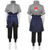 Naruto Ninja Uchiha Sasuke Cosplay Costume Set Party Fancy Dress Halloween Costume For Aldult